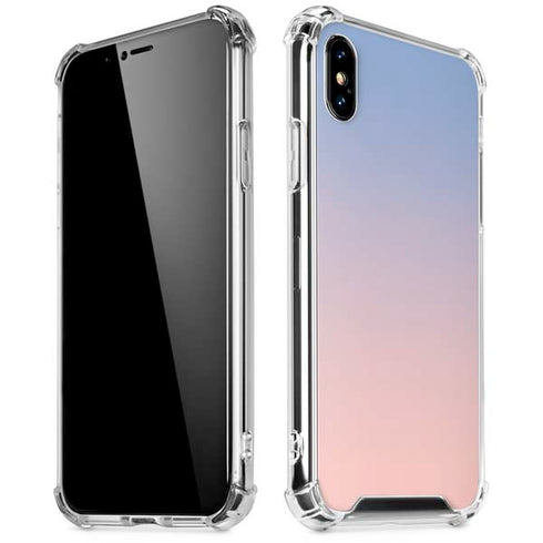Rose Quartz & Serenity Ombre iPhone XS Max Clear Case